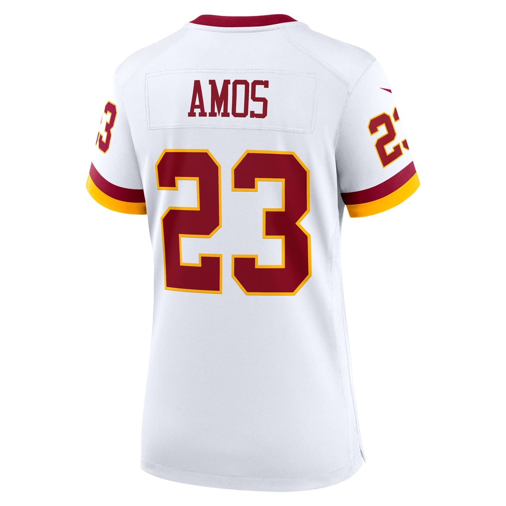 Women's Washington Commanders Trey Amos Nike White Game Super Bowl Era Jersey - Image 4