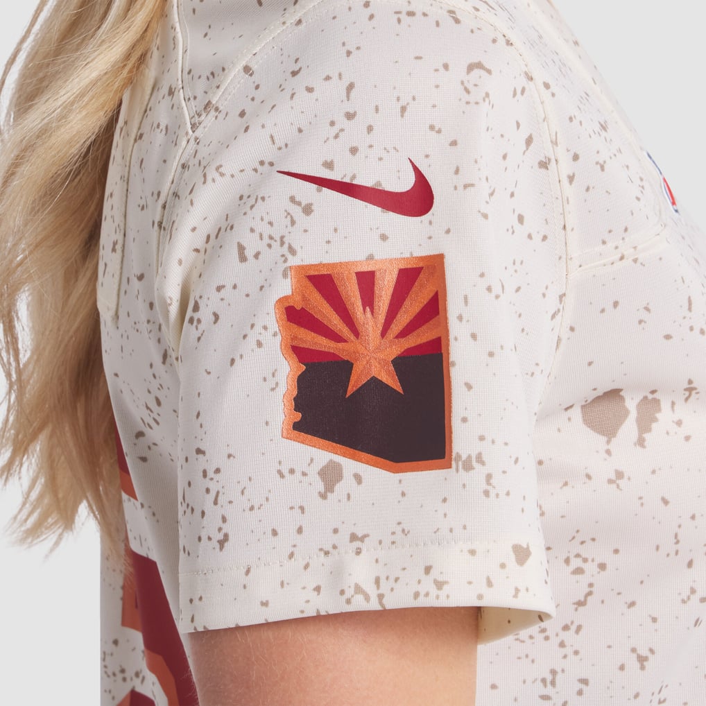 Women's Arizona Cardinals Trey McBride Nike Natural Rivalries Collection Game Jersey - Image 10