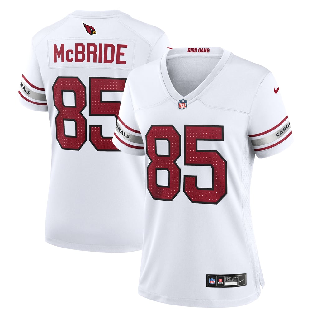 Women's Arizona Cardinals Trey McBride Nike  White  Game Jersey - Image 2