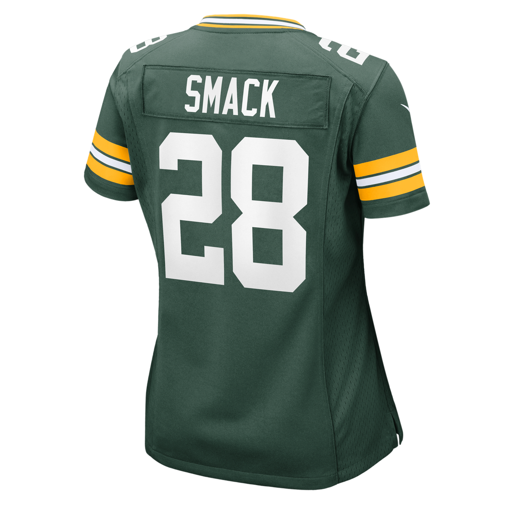 Women's Green Bay Packers Trey Smack Nike Green Team Game Jersey - Image 6