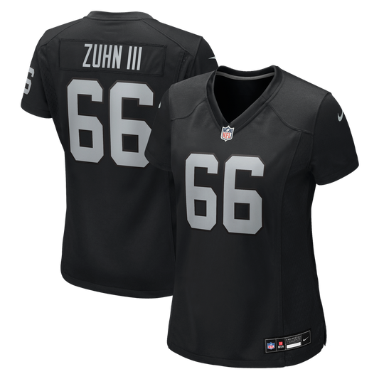 Women's Las Vegas Raiders Trey Zuhn III Nike Black Team Game Jersey - Image 1
