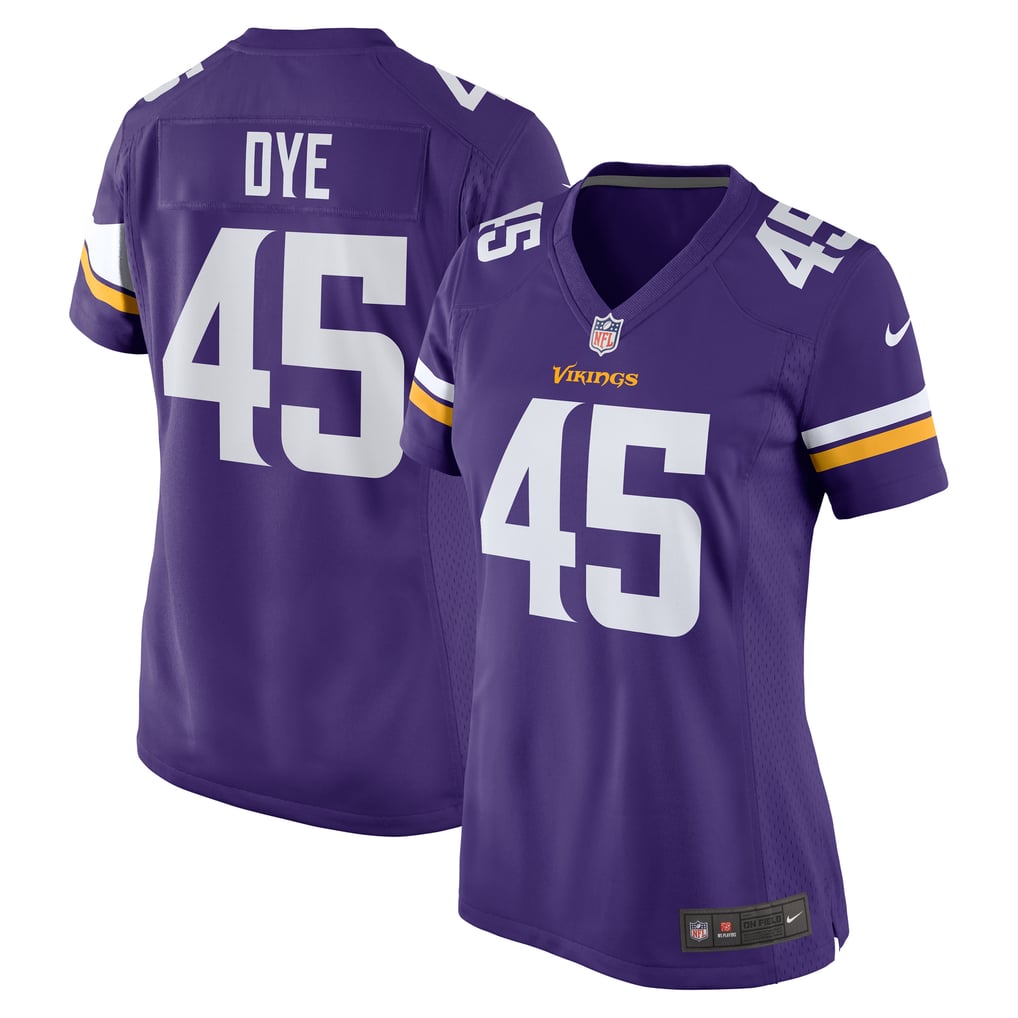 Women's Minnesota Vikings Troy Dye Nike Purple Game Jersey - Image 2