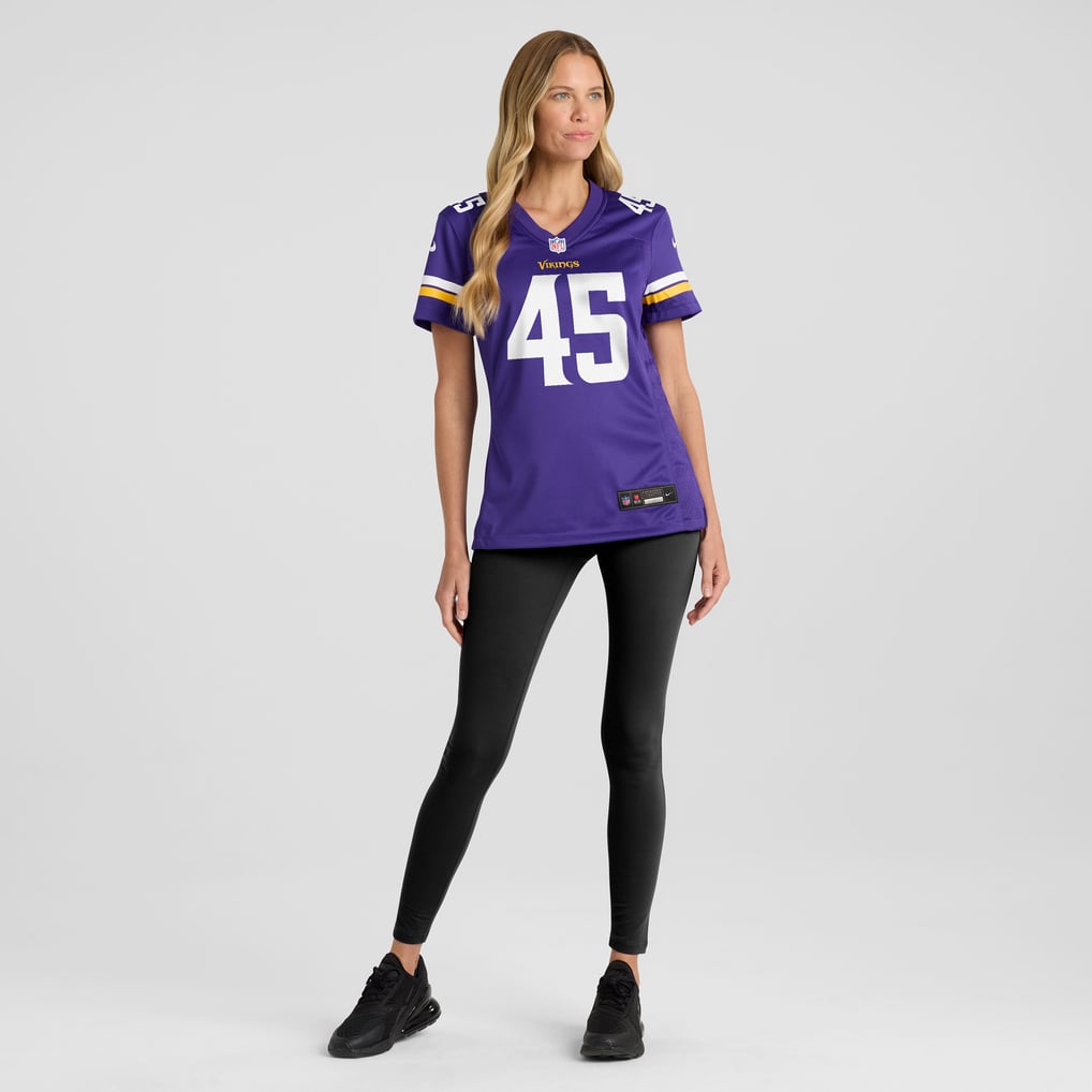 Women's Minnesota Vikings Troy Dye Nike Purple Game Jersey - Image 5