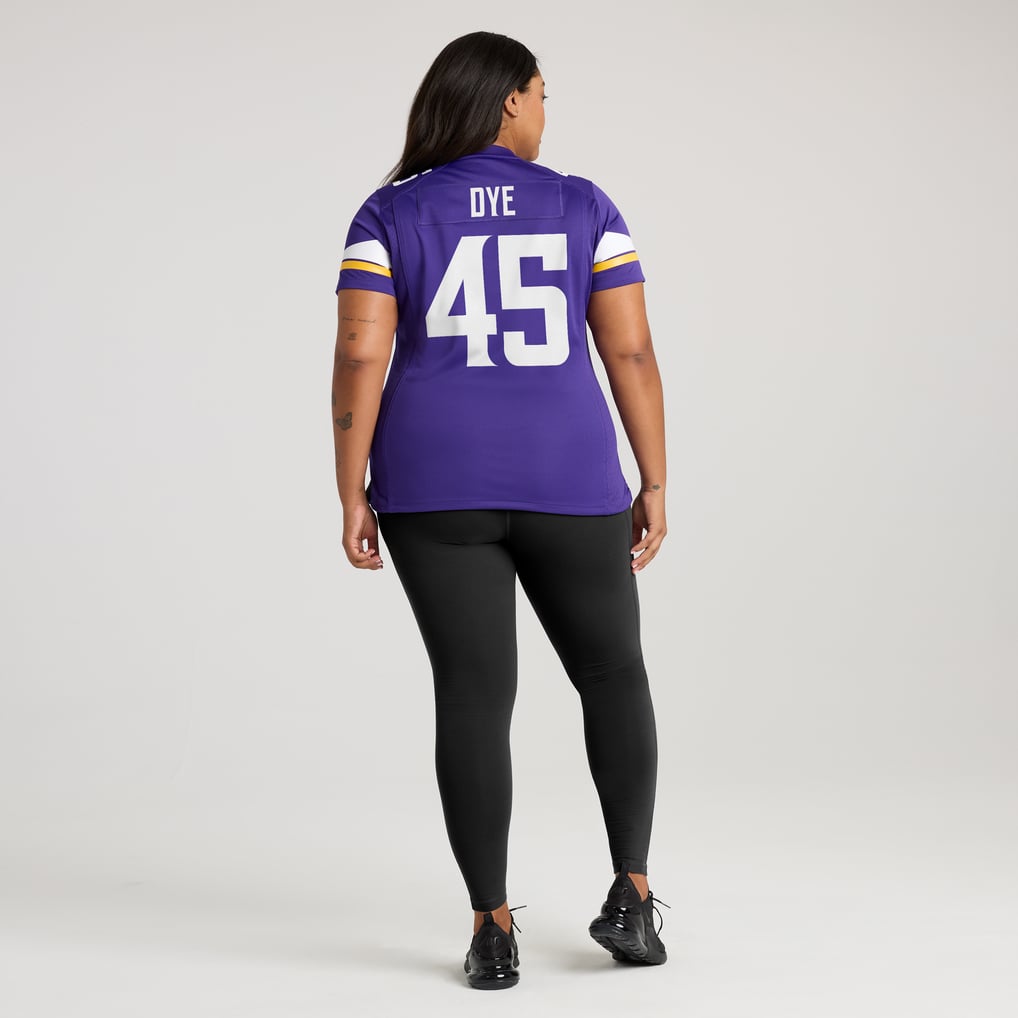 Women's Minnesota Vikings Troy Dye Nike Purple Game Jersey - Image 8