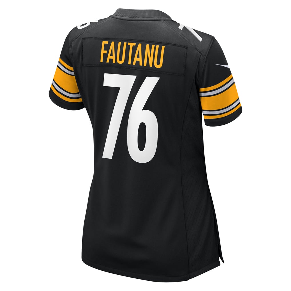 Women's Pittsburgh Steelers Troy Fautanu Nike  Black  Game Jersey - Image 4