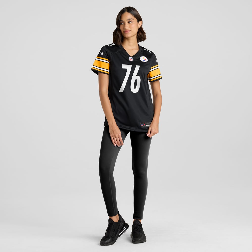 Women's Pittsburgh Steelers Troy Fautanu Nike  Black  Game Jersey - Image 5