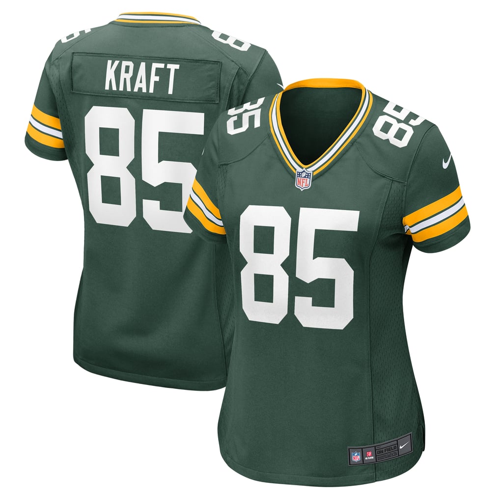 Women's Green Bay Packers Tucker Kraft Nike  Green  Game Jersey - Image 1