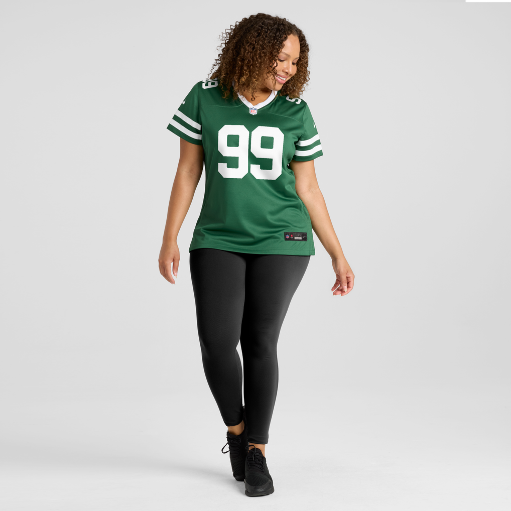 Women's New York Jets T'Vondre Sweat Nike Legacy Green Team Game Jersey - Image 7