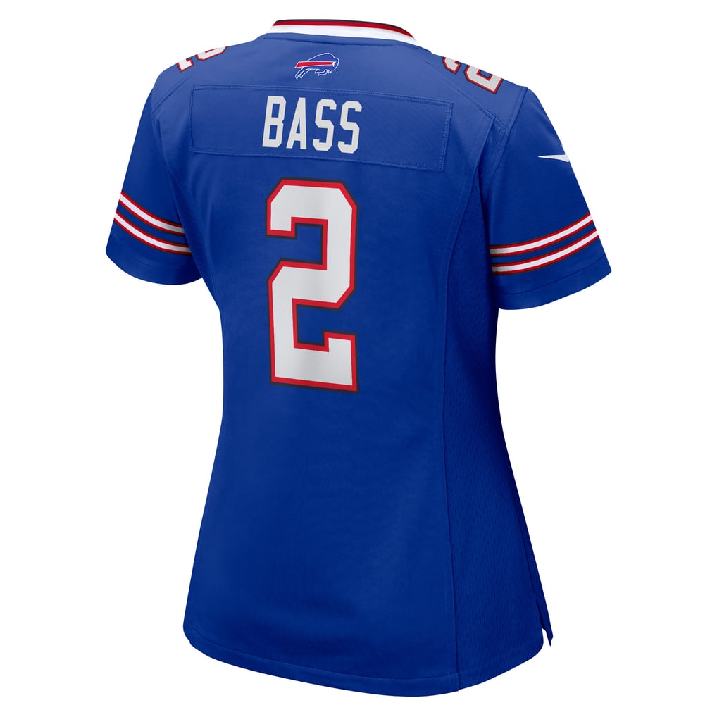 Women's Buffalo Bills Tyler Bass Nike Royal Game Jersey - Image 4