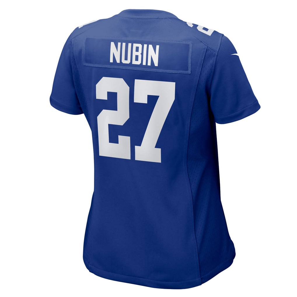 Women's New York Giants Tyler Nubin Nike  Royal Team Game Jersey - Image 4