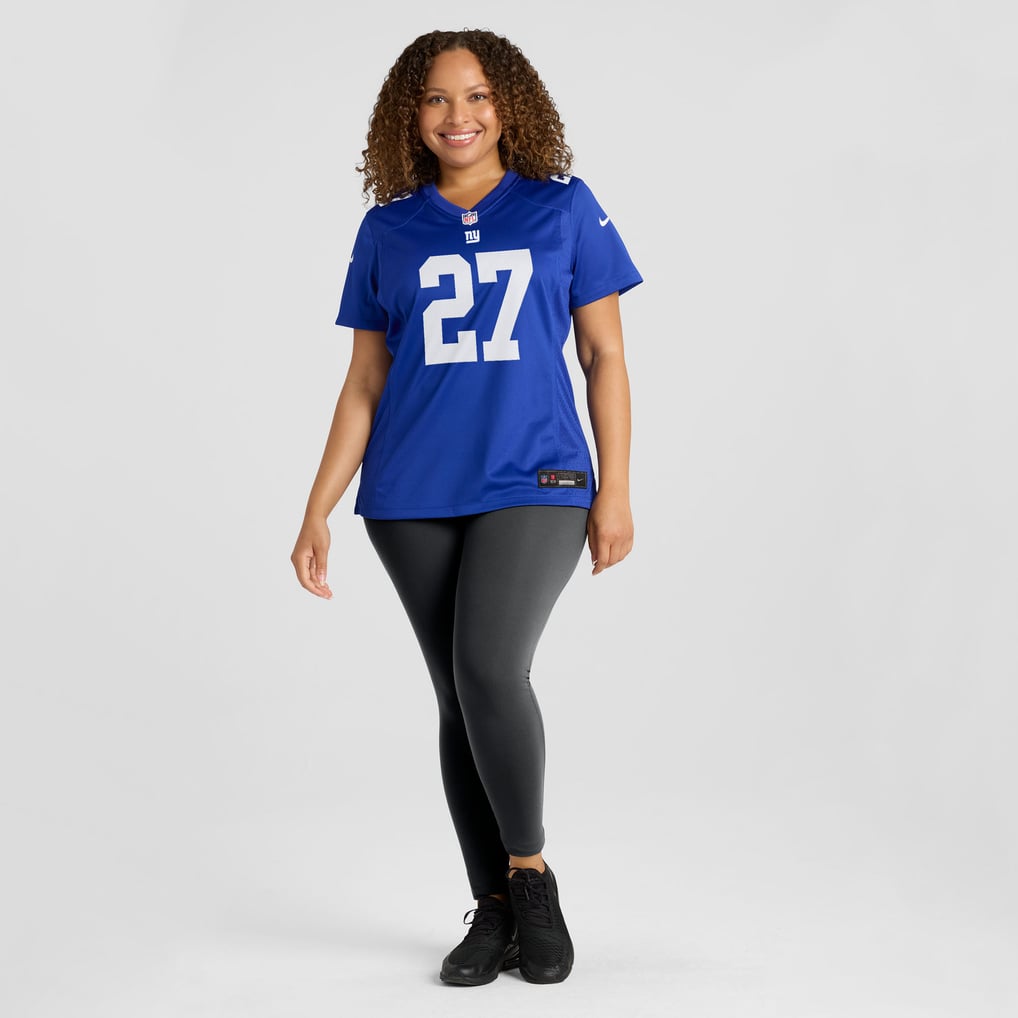 Women's New York Giants Tyler Nubin Nike  Royal Team Game Jersey - Image 7