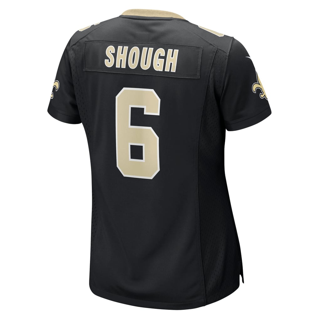 Women's New Orleans Saints Tyler Shough Nike Black Game Jersey - Image 4