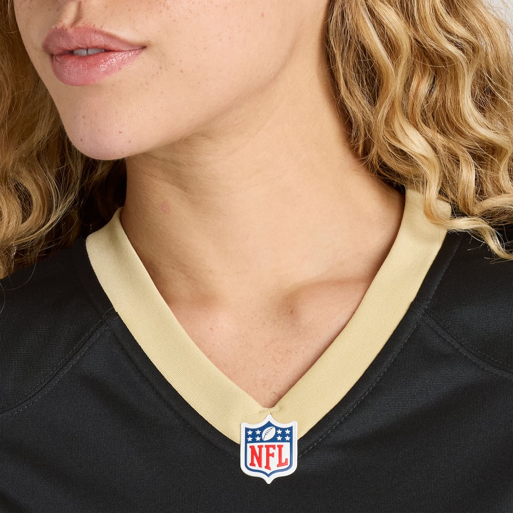 Women's New Orleans Saints Tyler Shough Nike Black Game Jersey - Image 9