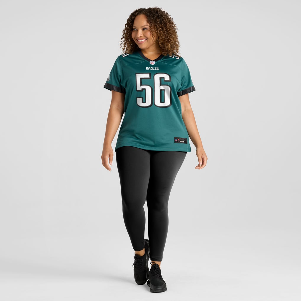 Women's Philadelphia Eagles Tyler Steen Nike Midnight Green Team Game Jersey - Image 7