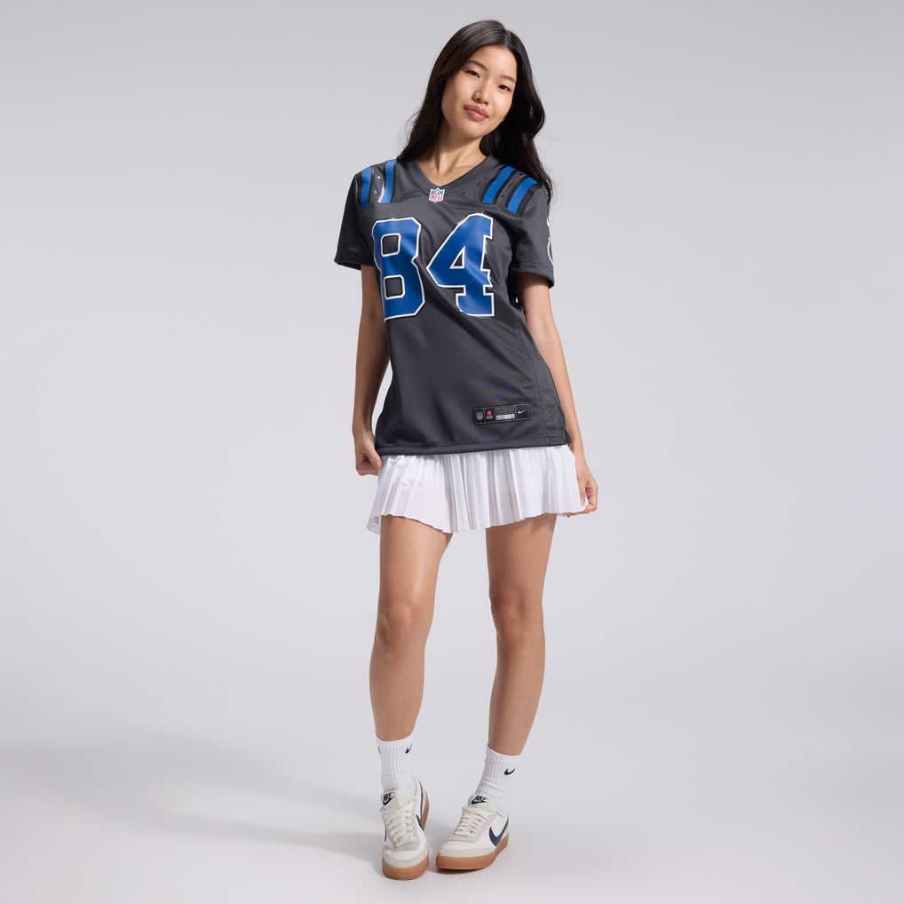Women's Indianapolis Colts Tyler Warren Nike Anthracite 2026 Rivalries Collection Game Jersey - Image 5
