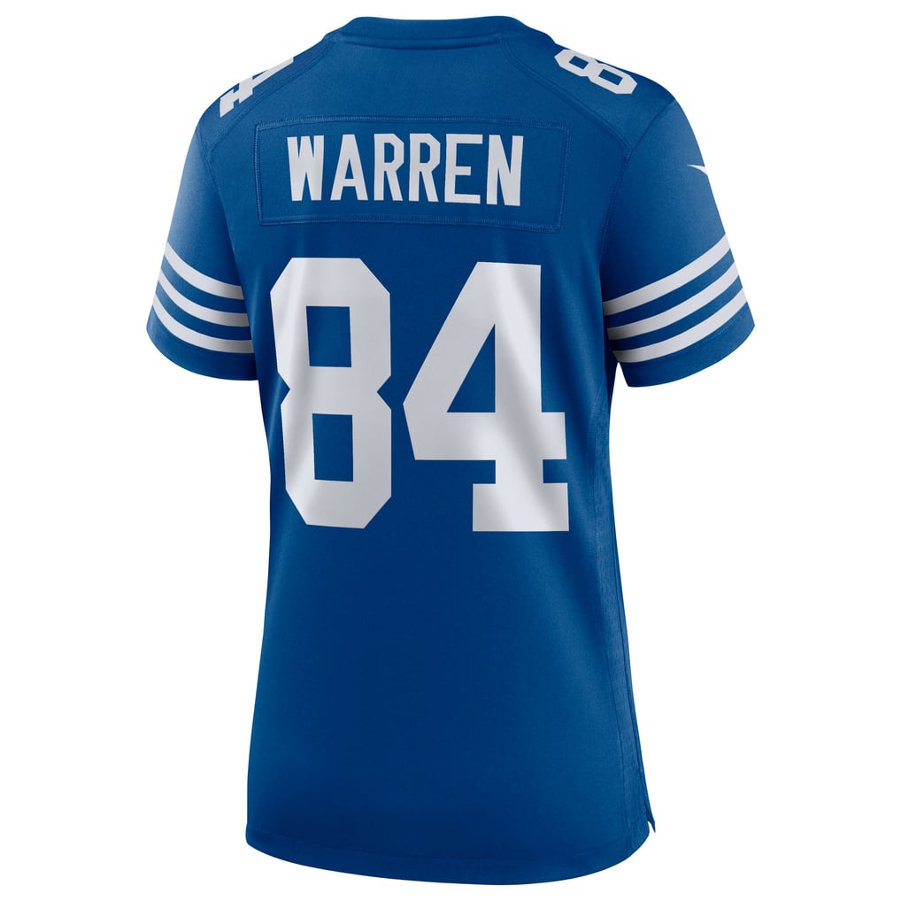 Women's Indianapolis Colts Tyler Warren Nike  Royal Alternate  Game Jersey - Image 4