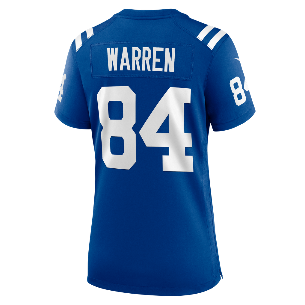 Women's Indianapolis Colts Tyler Warren Nike  Royal  Game Jersey - Image 8