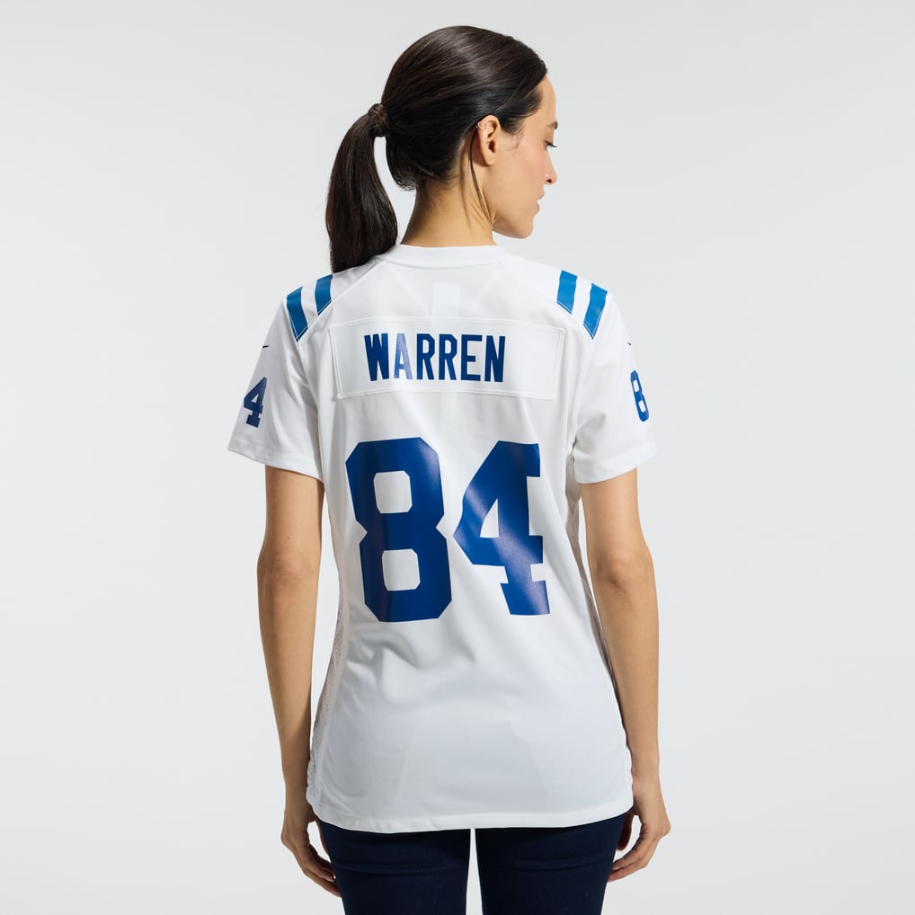 Women's Indianapolis Colts Tyler Warren Nike  White  Game Jersey - Image 4
