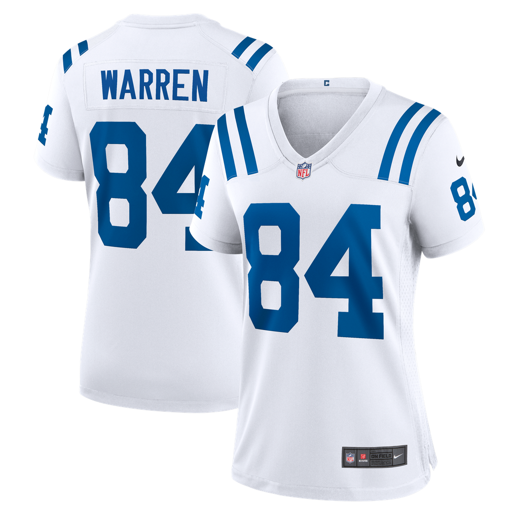 Women's Indianapolis Colts Tyler Warren Nike  White  Game Jersey - Image 1