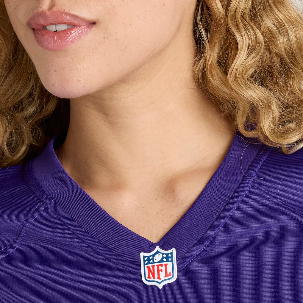 Women's Minnesota Vikings Tyrion Ingram-Dawkins Nike  Purple Team Game Jersey - Image 9