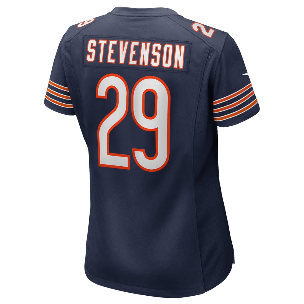 Women's Chicago Bears Tyrique Stevenson Nike Navy Game Jersey - Image 4