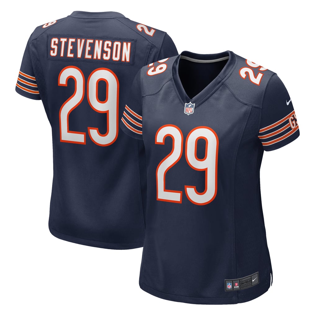 Women's Chicago Bears Tyrique Stevenson Nike Navy Game Jersey - Image 1