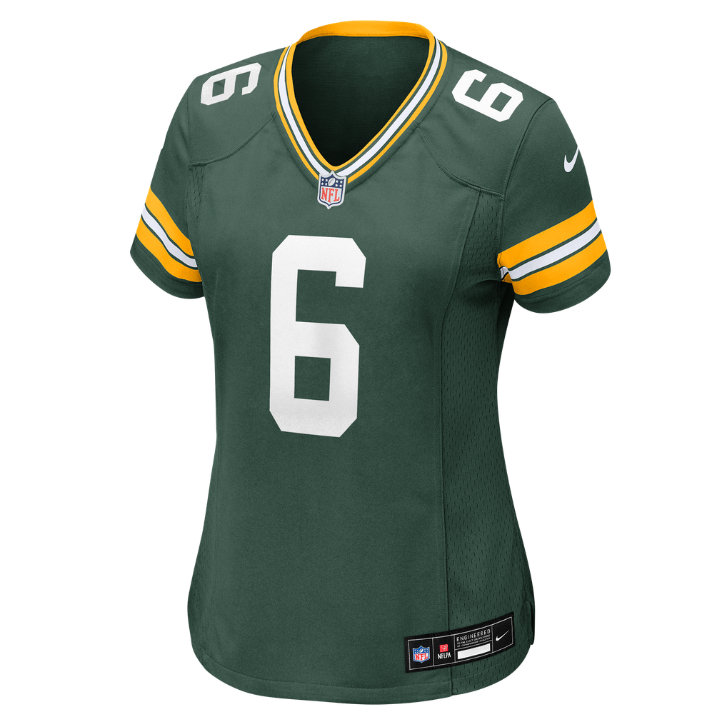 Women's Green Bay Packers Tyrod Taylor Nike Green Team Game Jersey - Image 5