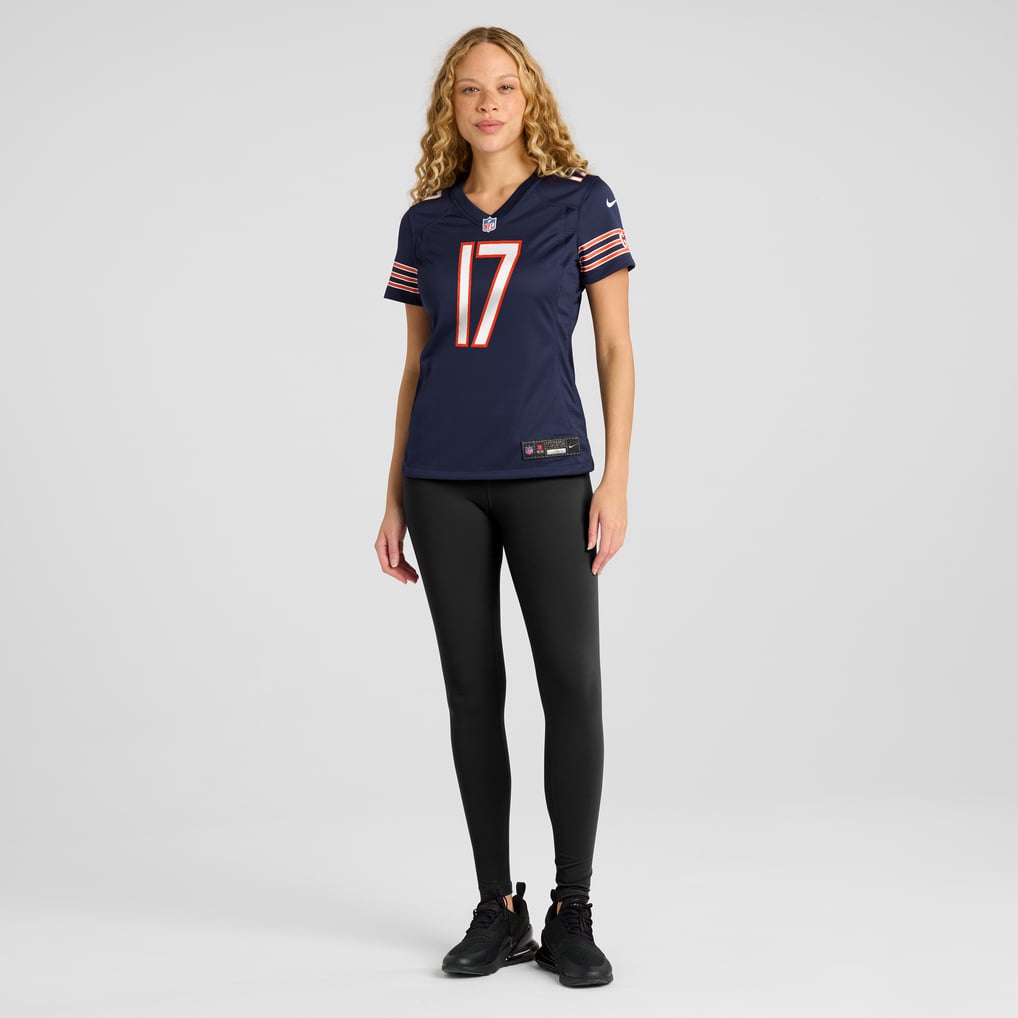 Women's Chicago Bears Tyson Bagent Nike Navy Game Jersey - Image 5