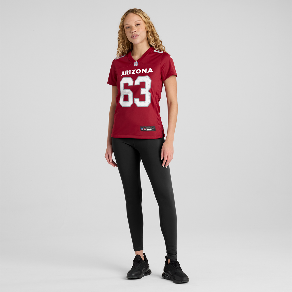 Women's Arizona Cardinals Vershon Lee Nike Cardinal Team Game Jersey - Image 3