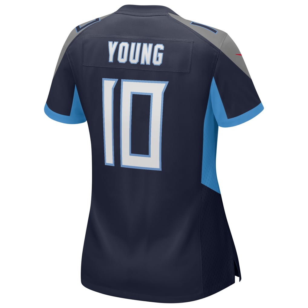 Women's Tennessee Titans Vince Young Nike Navy Game Retired Player Jersey - Image 4