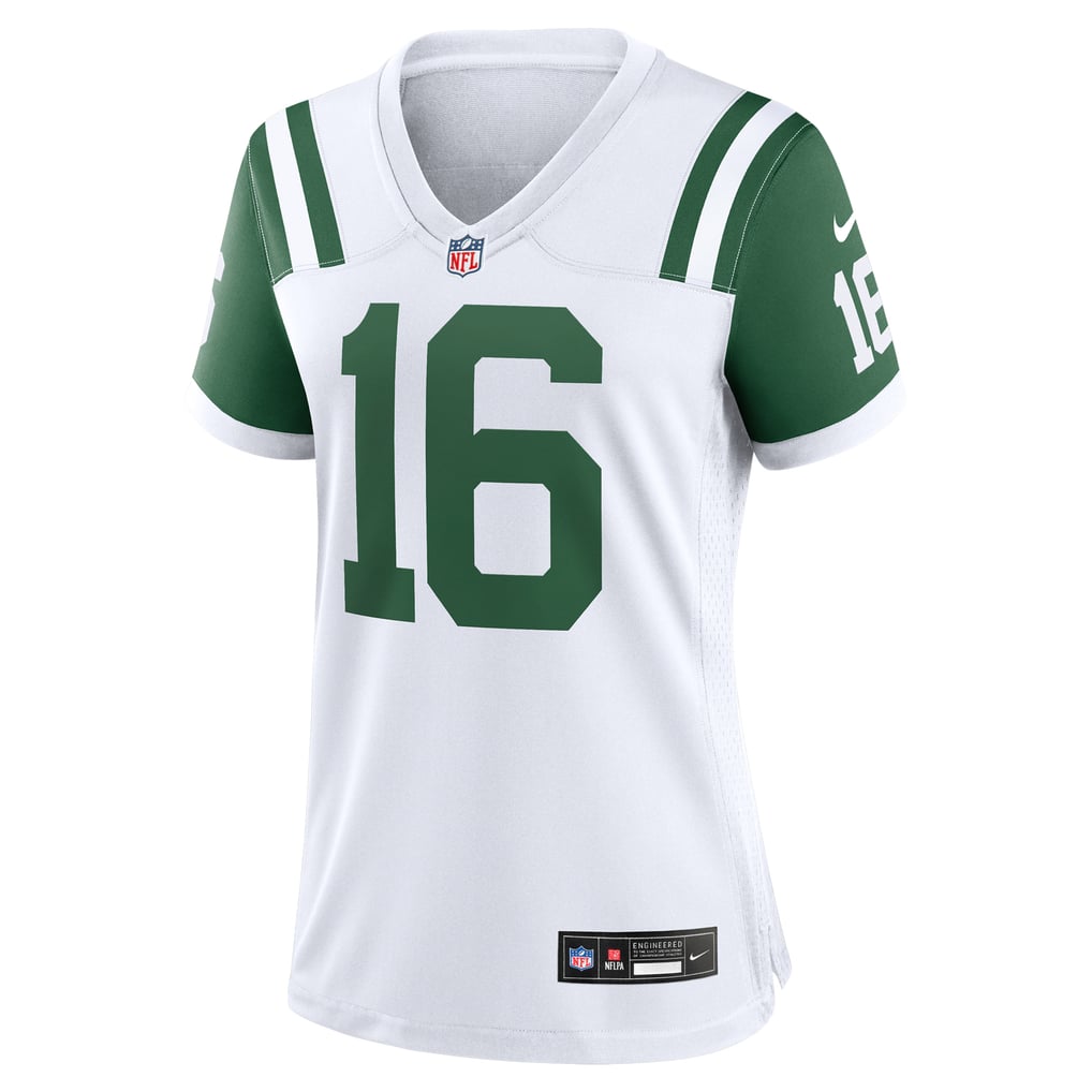 Women's New York Jets Vinny Testaverde Nike White Classic Alternate Retired Player Game Jersey - Image 3