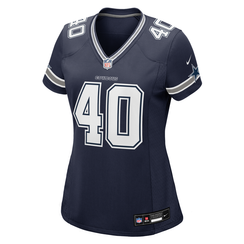 Women's Dallas Cowboys Von Miller Nike Navy Game Jersey - Image 7