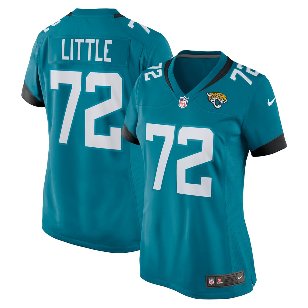 Women's Jacksonville Jaguars Walker Little Nike Teal Nike Game Jersey - Image 2