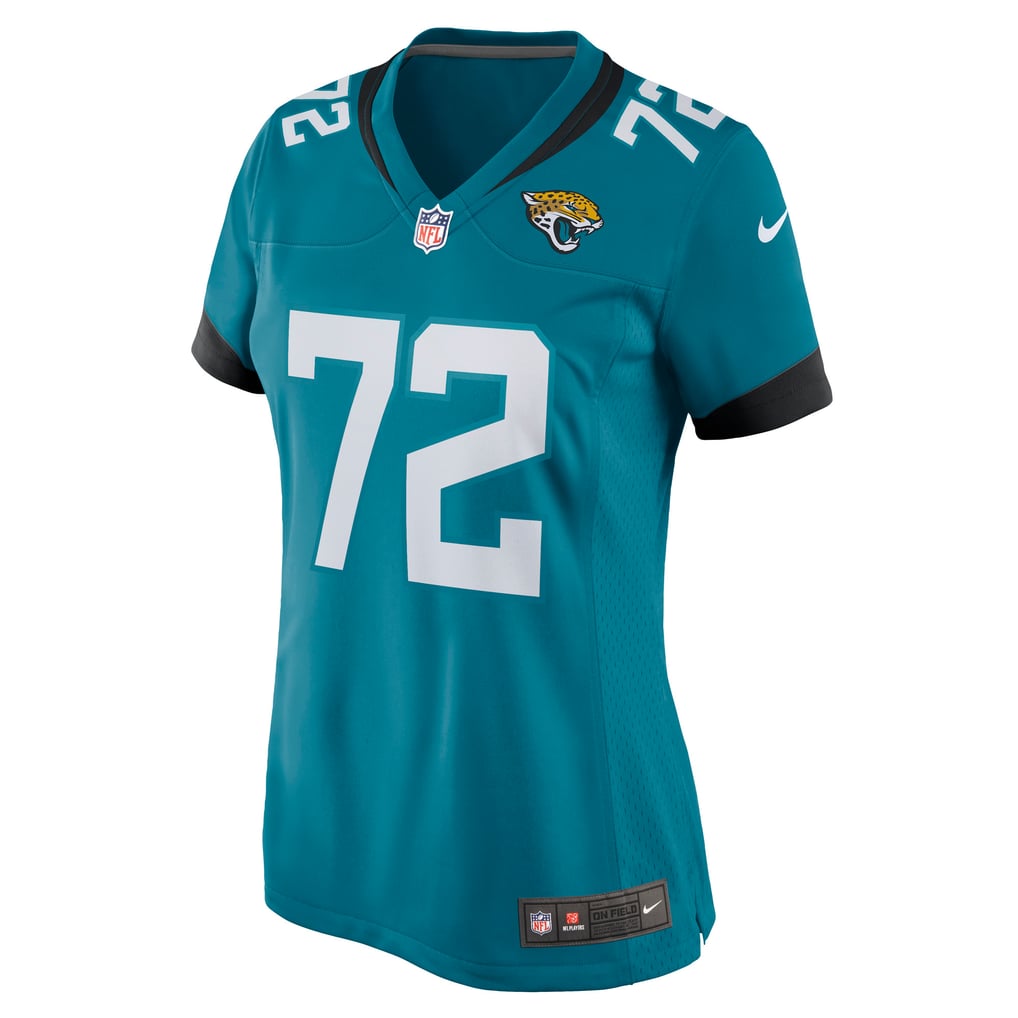 Women's Jacksonville Jaguars Walker Little Nike Teal Nike Game Jersey - Image 3
