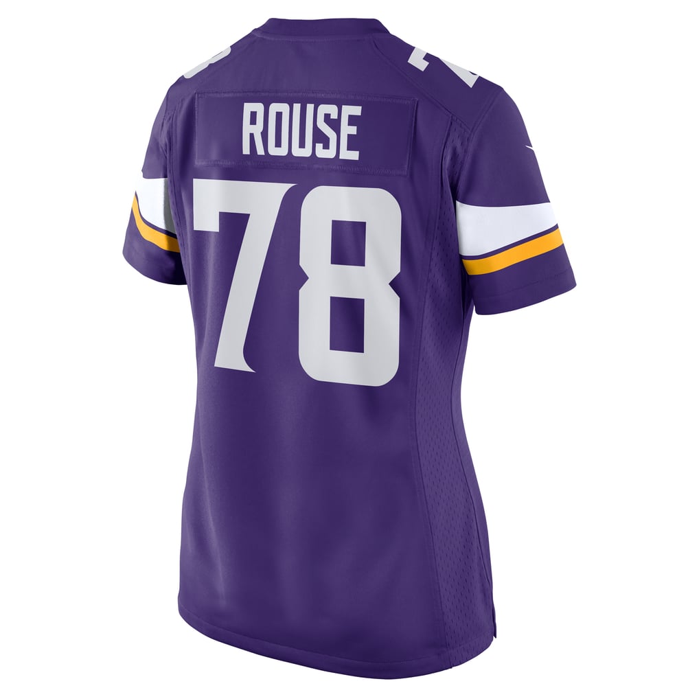 Women's Minnesota Vikings Walter Rouse Nike  Purple Game Jersey - Image 4