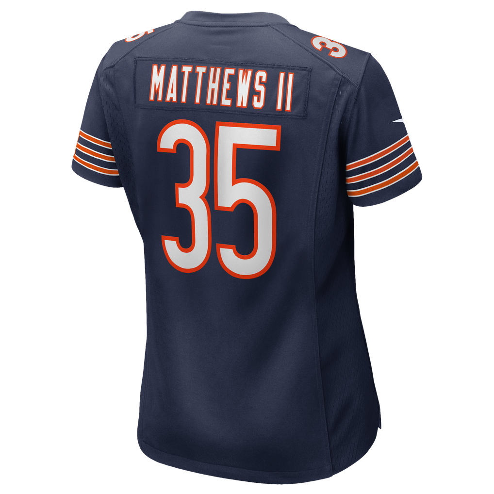 Women's Chicago Bears Wayne Matthews II Nike Navy Team Game Jersey - Image 8