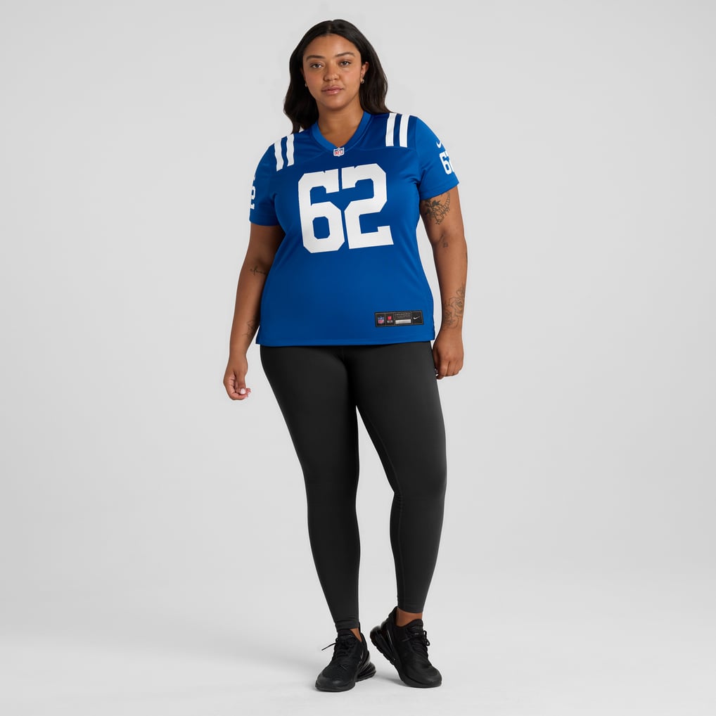 Women's Indianapolis Colts Wesley French Nike Royal Game Player Jersey - Image 7