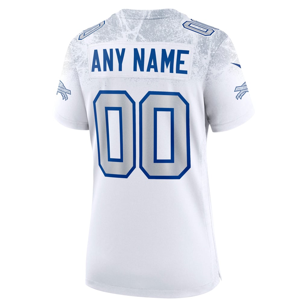 Women's Buffalo Bills  Nike White Rivalries Collection Custom Game Jersey - Image 4