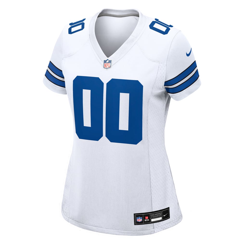 Women's Nike White Dallas Cowboys Custom Game Jersey - Image 3