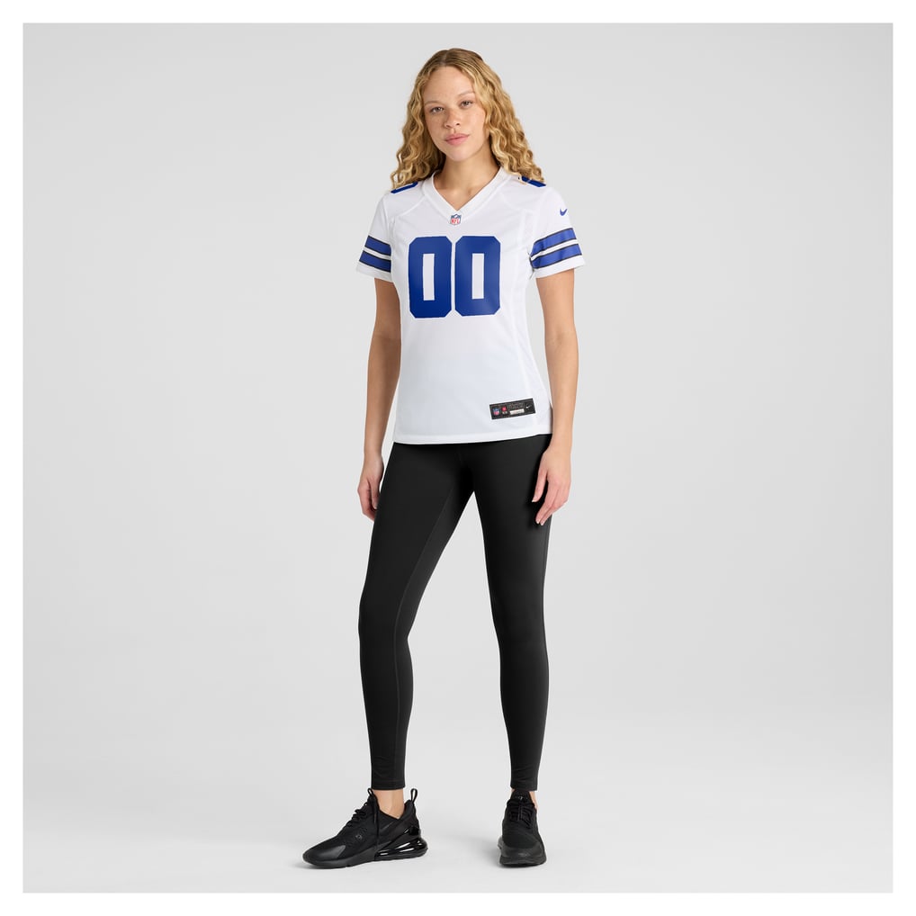 Women's Nike White Dallas Cowboys Custom Game Jersey - Image 5