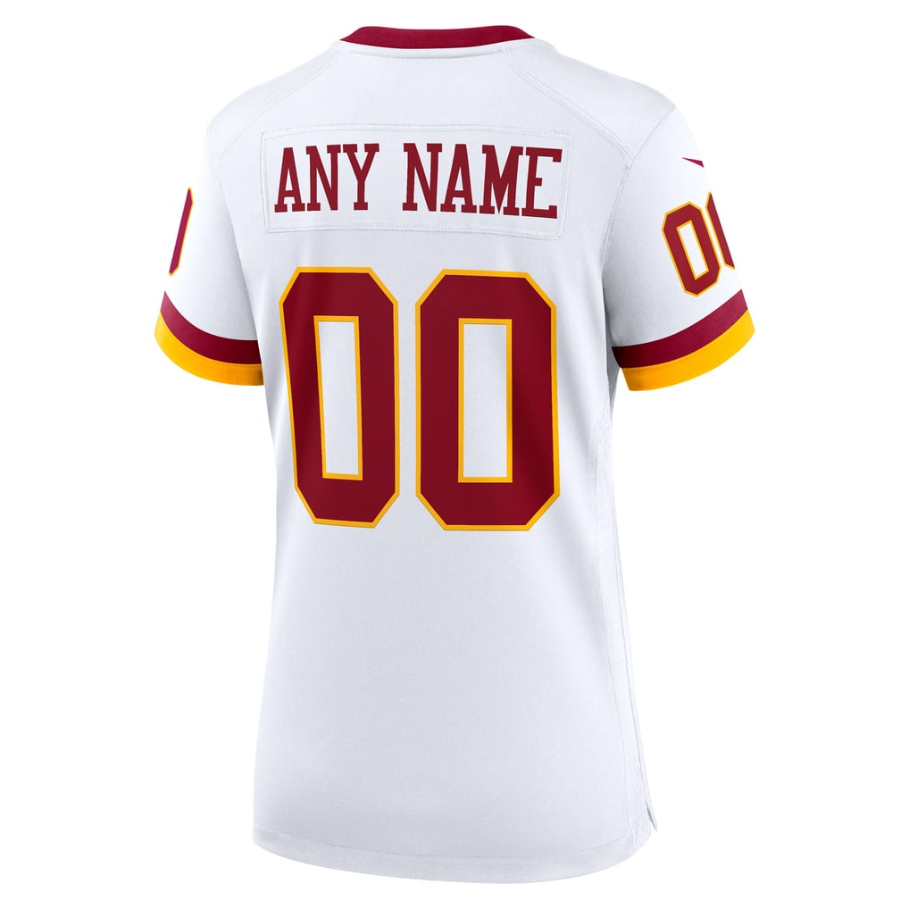 Women's Washington Commanders Nike White Super Bowl Era Custom Game Jersey - Image 4