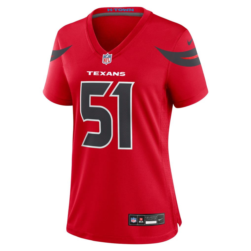 Women's Houston Texans Will Anderson Jr. Nike Red Alternate Game Jersey - Image 3