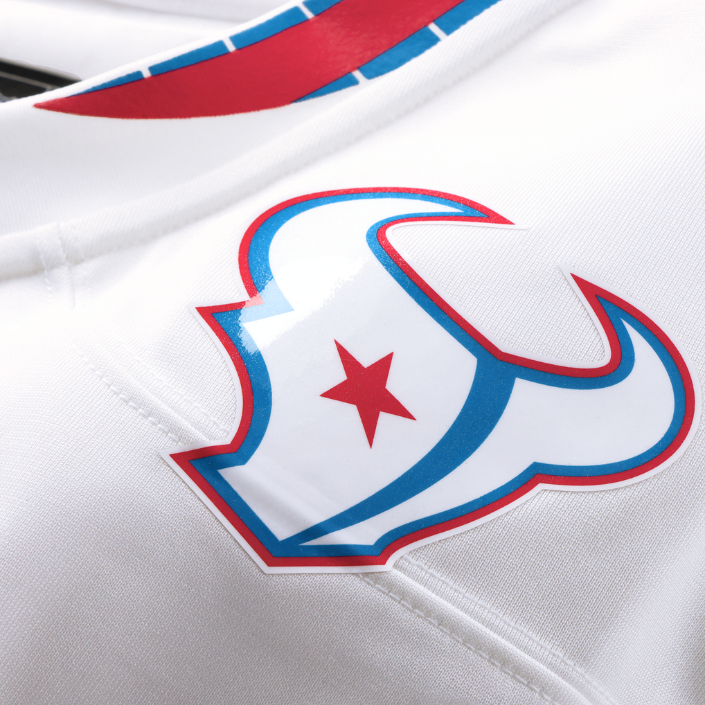 Women's Houston Texans Will Anderson Jr. Nike White 2026 Rivalries Collection Game Jersey - Image 6