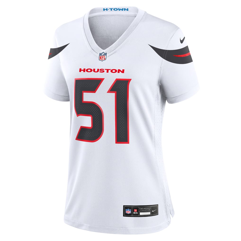 Women's Houston Texans Will Anderson Jr. Nike White Game Jersey - Image 3