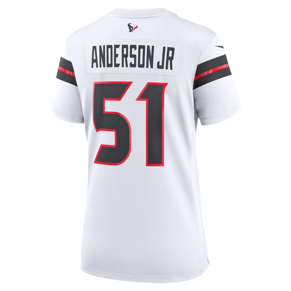 Women's Houston Texans Will Anderson Jr. Nike White Game Jersey - Image 4