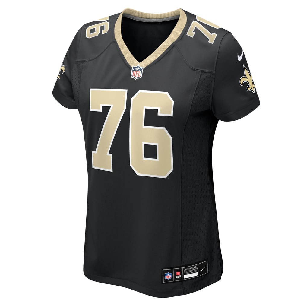 Women's New Orleans Saints Will Clapp Nike  Black Team Game Jersey - Image 3