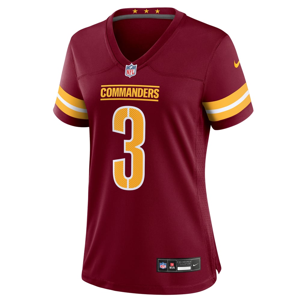 Women's Washington Commanders Will Harris Nike  Burgundy Team Game Jersey - Image 3
