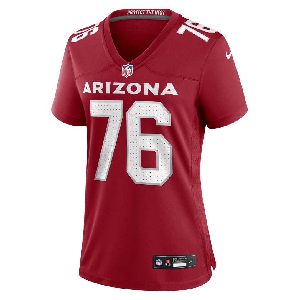 Women's Arizona Cardinals Will Hernandez Nike  Cardinal  Game Jersey - Image 3
