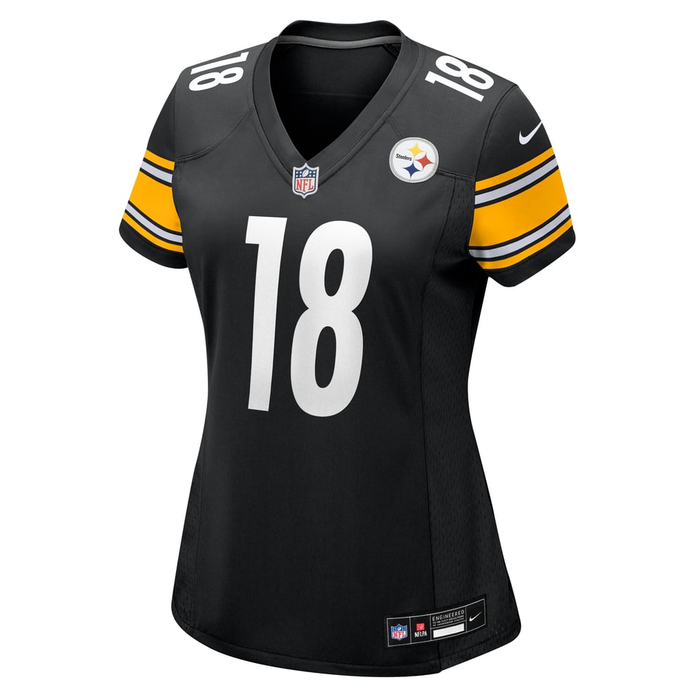 Women's Pittsburgh Steelers Will Howard Nike  Black Team Game Jersey - Image 3