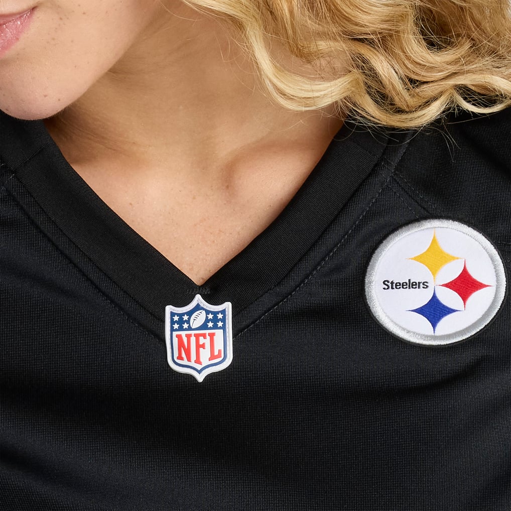 Women's Pittsburgh Steelers Will Howard Nike  Black Team Game Jersey - Image 9